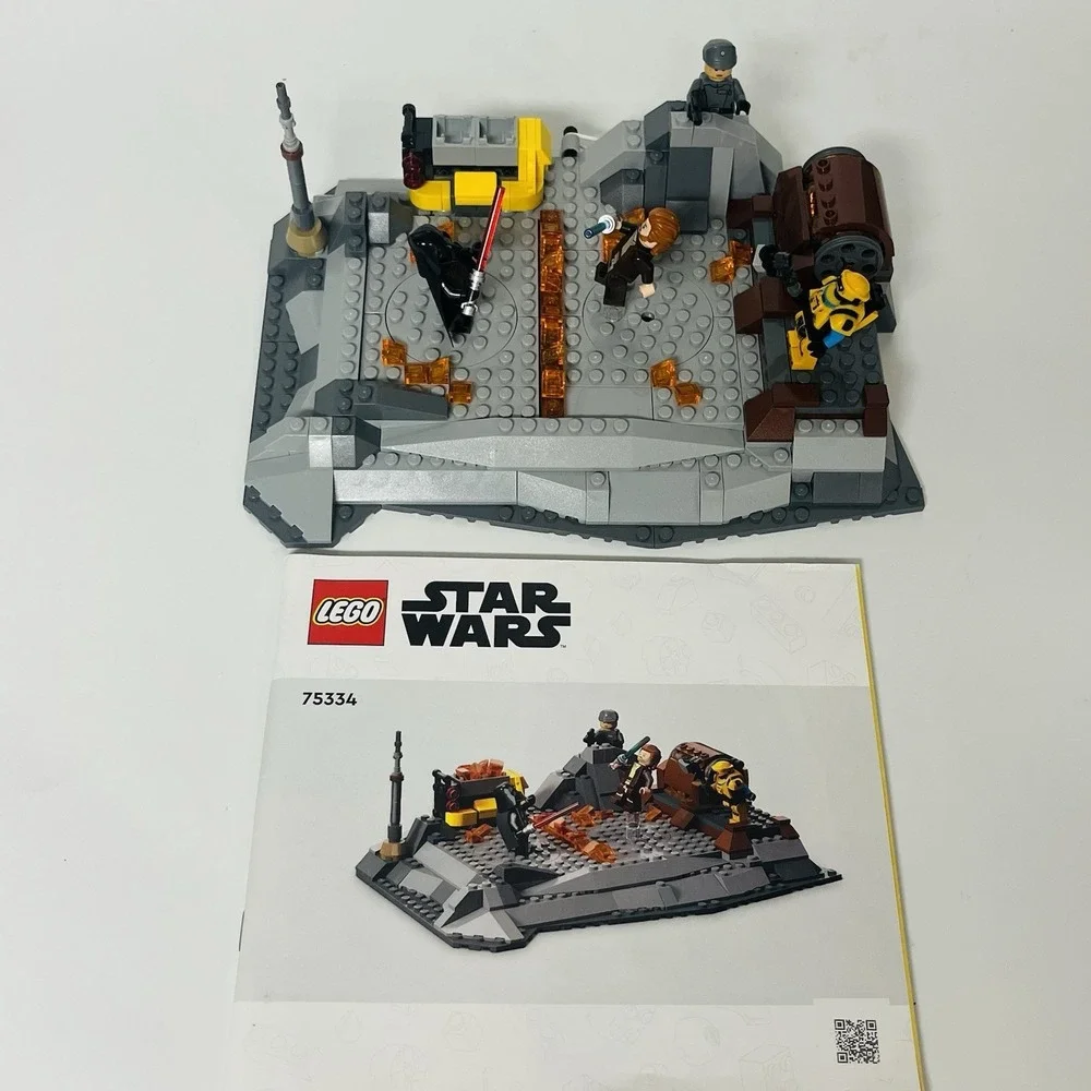LEGO Star Wars Obi-Wan Kenobi vs. Darth Vader 75334, With Manual